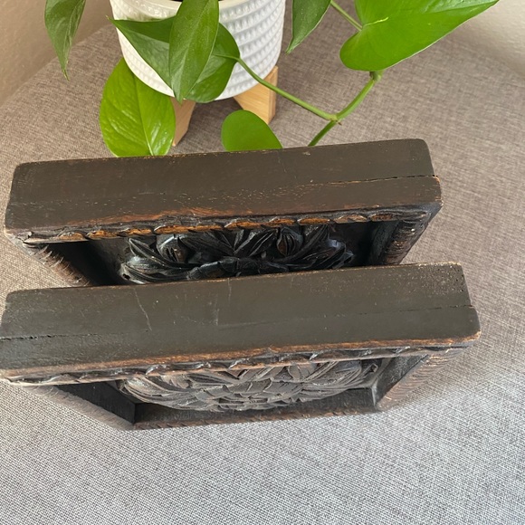 Old World ~ Wood Carved Wall Decor ~ Rosette - Picture 8 of 8